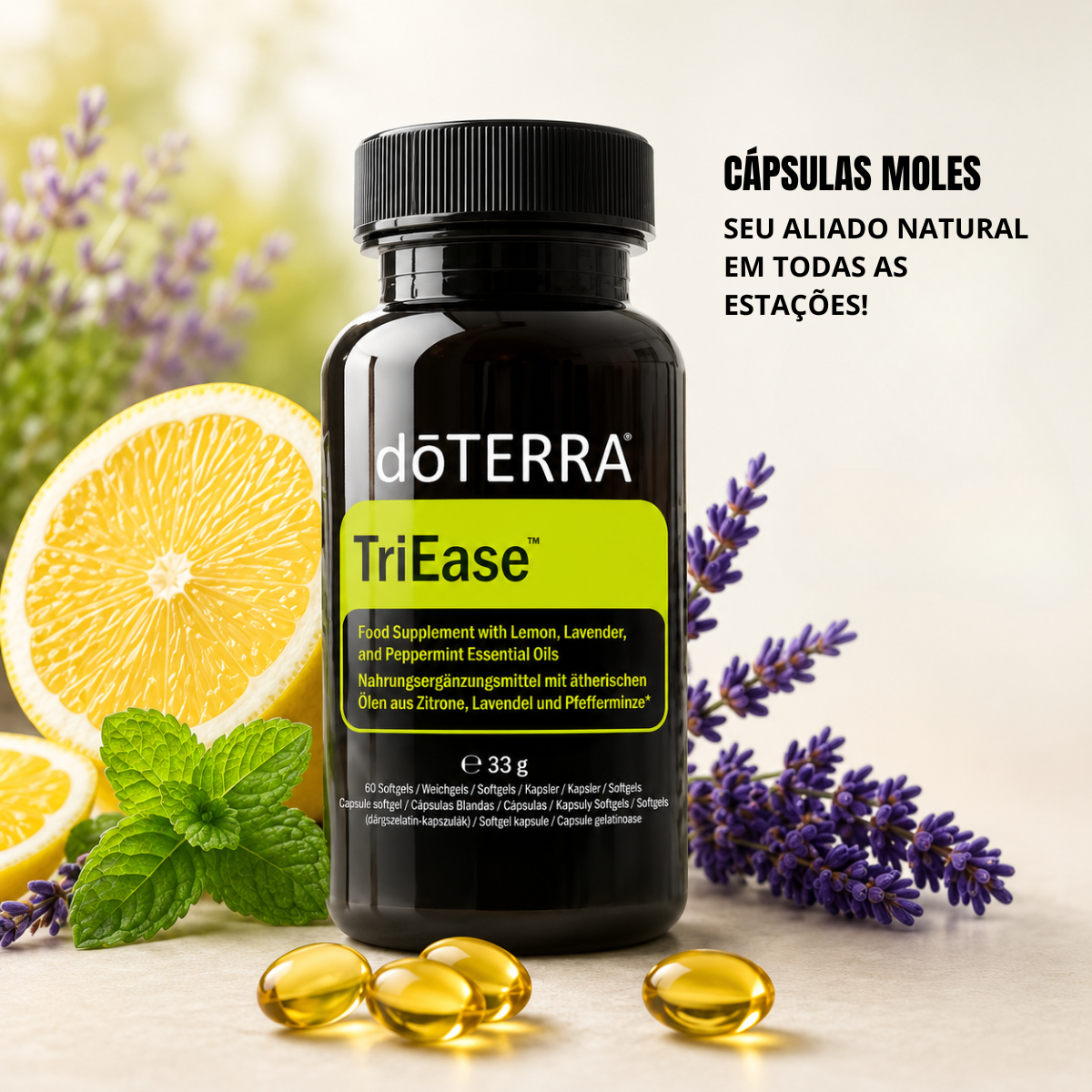 TriEase™ dōTERRA – Alergias, Espirros e Nariz Sempre a Incomodar?