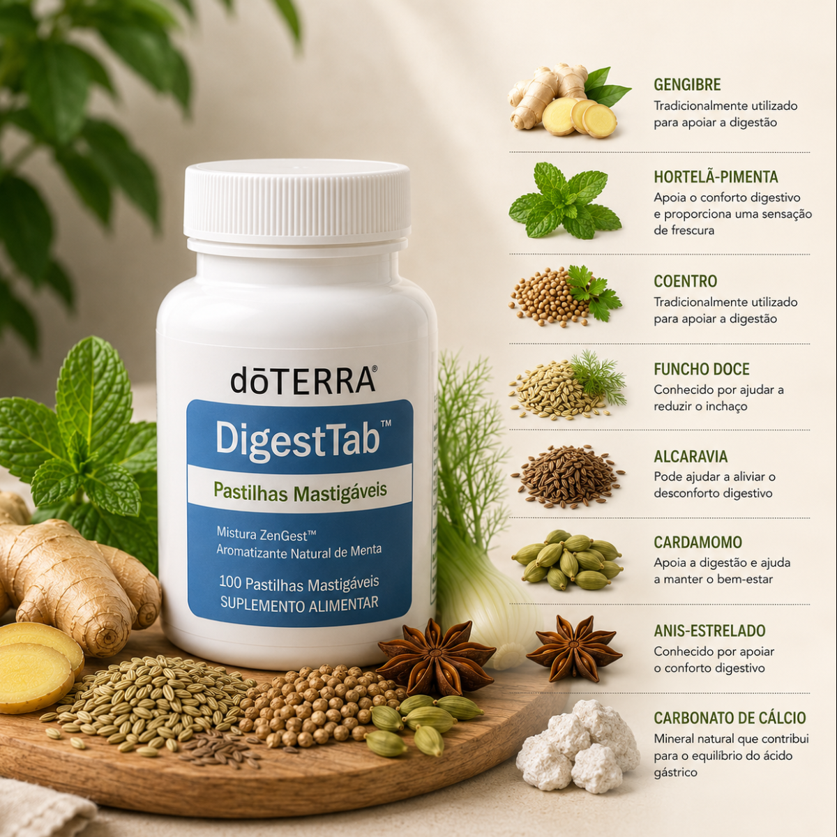 AZIA, ARDOR NO ESTÔMAGO OU BARRIGA INCHADA? Descubra o DigestTab™ dōTERRA