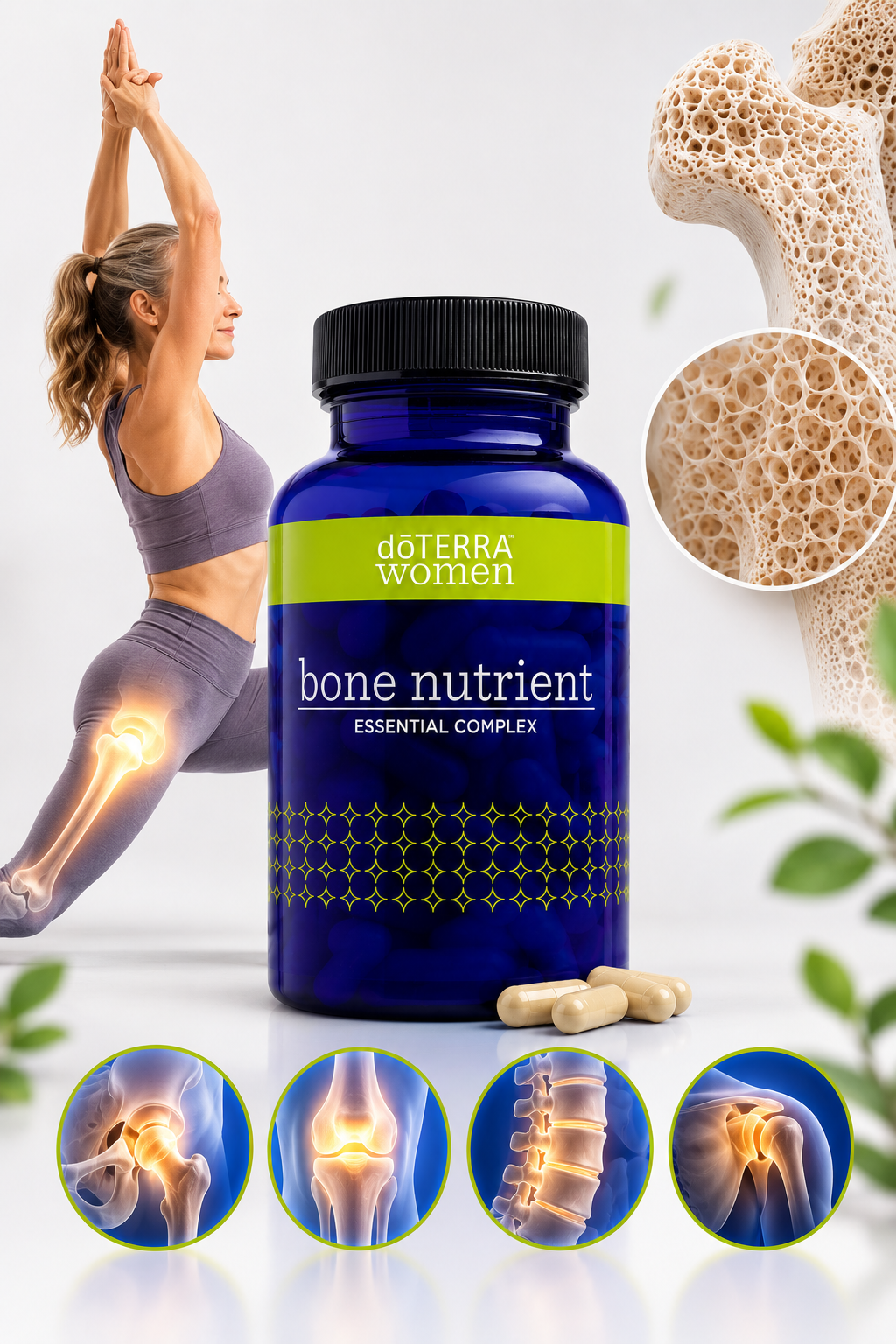 Recuperação e Equilíbrio Ósseo: Mobilidade e Conforto com Bone Nutrient doTERRA