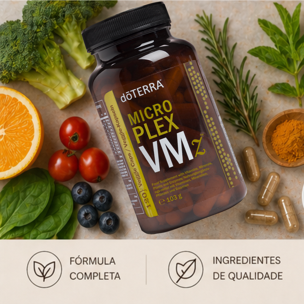 Multivitamínico Microplex VMz – Complexo de Vitaminas e Minerais para a sua Vitalidade Diária