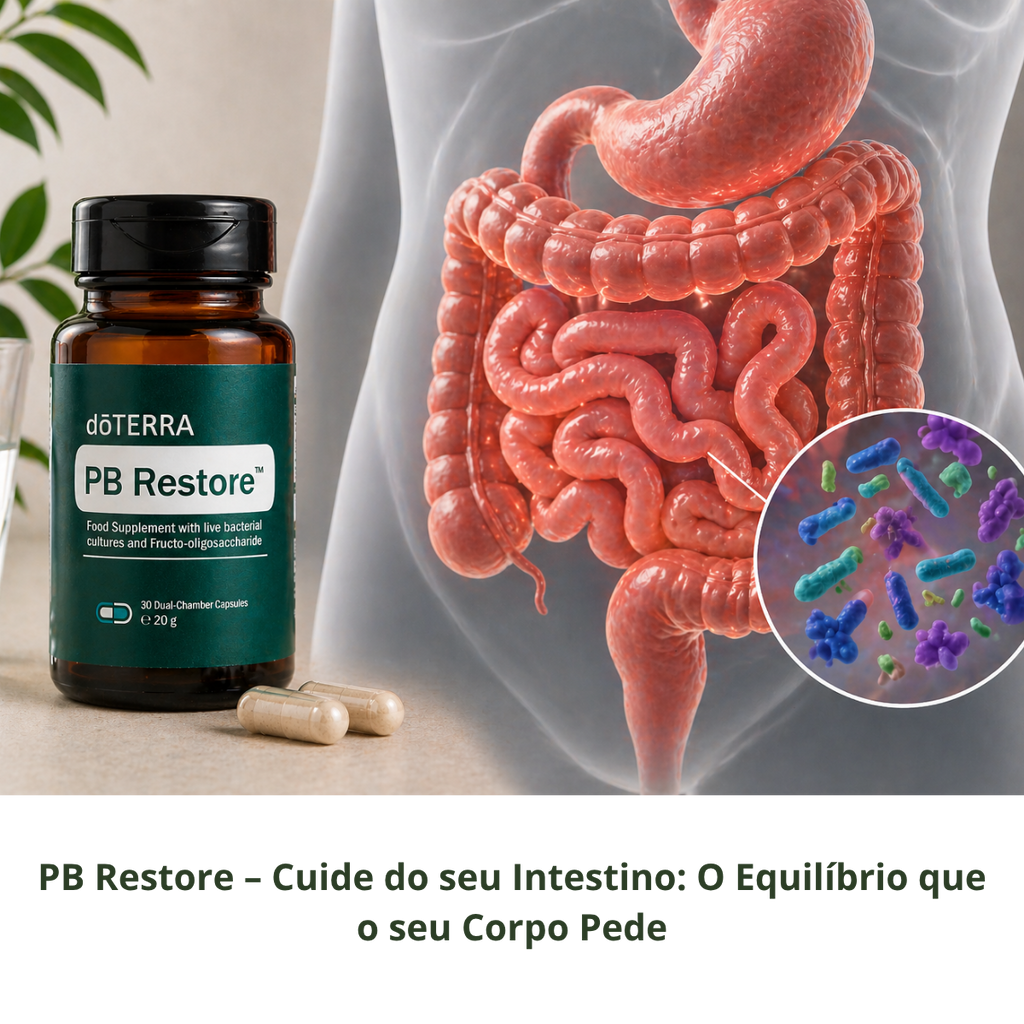 Probiótico PB Restore – Cuide do seu Intestino: O Equilíbrio que o seu Corpo Pede
