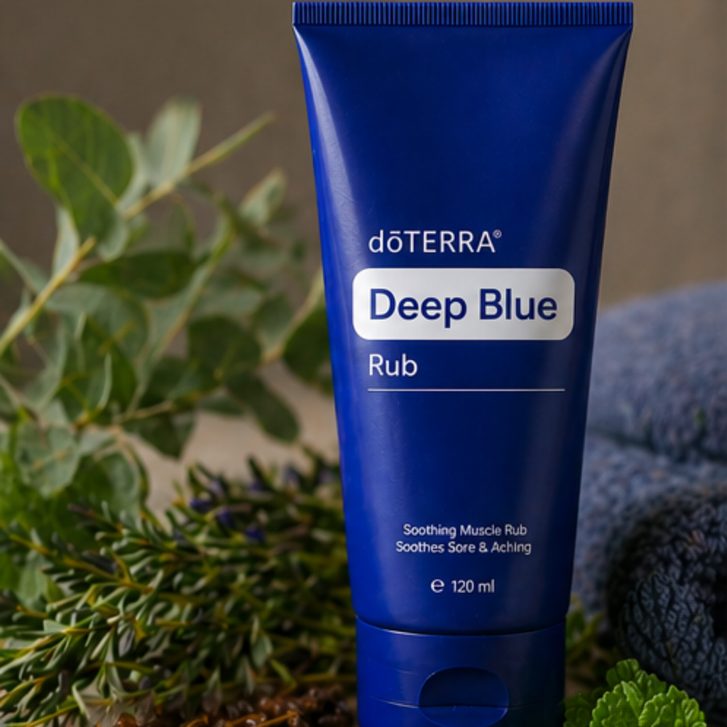 Loção Suavizante Deep Blue Rub (120 ml) Recupere o seu bem-estar muscular com o poder da natureza.