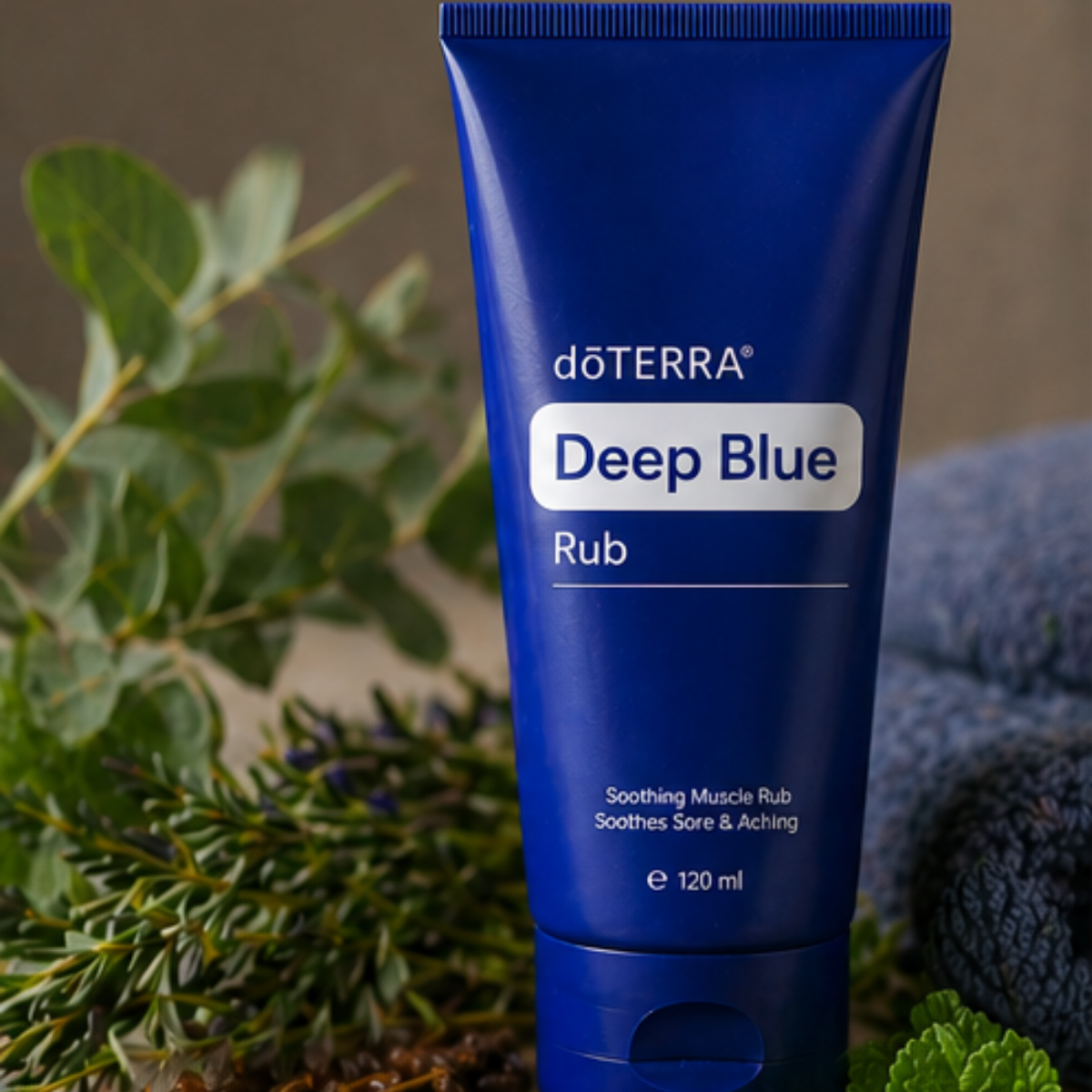 Loção Suavizante Deep Blue Rub (120 ml) Recupere o seu bem-estar muscular com o poder da natureza.