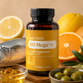 EO Mega+ – Ómega-3 Premium com Óleo Essencial de Laranja
