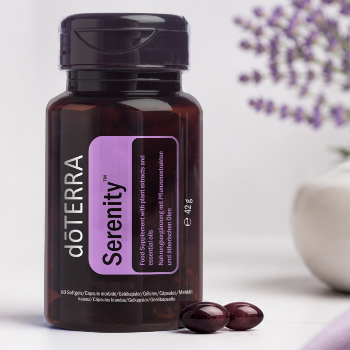 Cápsulas Serenity dōTERRA – Recupere as Suas Noites e Acorde com Energia