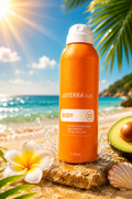 Protetor Solar Spray Corpo dōTERRA Bronzeia, protege e hidrata — tudo num só spray