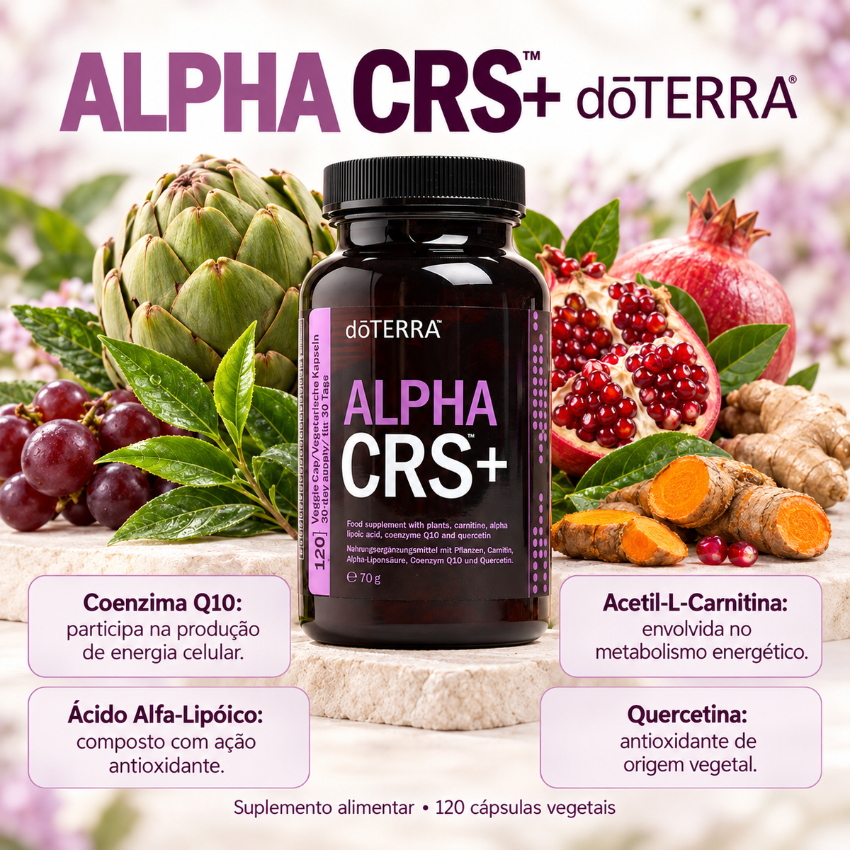 Equilibre a sua vitalidade celular com Alpha CRS dōTERRA